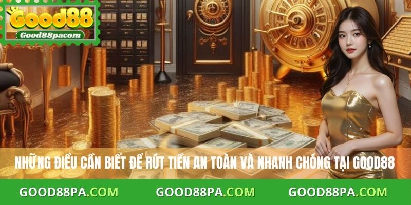 Mẹo và lưu ý quan trọng khi rút tiền Good88
